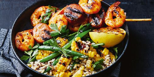 15-Minute Fiesta: Speedy Prawn & Chorizo Quinoa