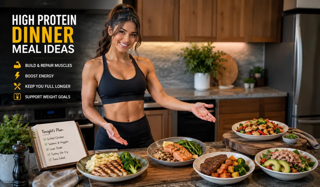 Top 10 High Protein Dinner Meal Ideas for Healthy Dinners Top 10 High Protein Dinner Meal Ideas for Healthy Dinners