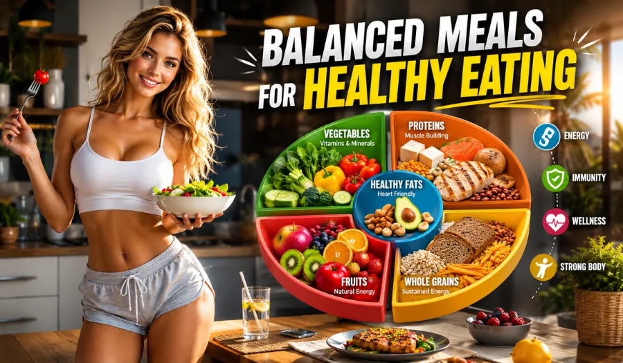 Balanced Meals For Healthy Eating: Your Ultimate Daily Guide Balanced Meals For Healthy Eating: Your Ultimate Daily Guide